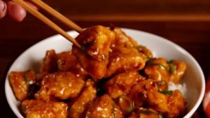 Chicken with Schezwan Sauce