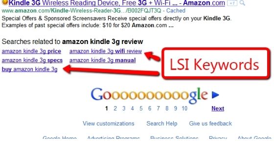 LSI keyword