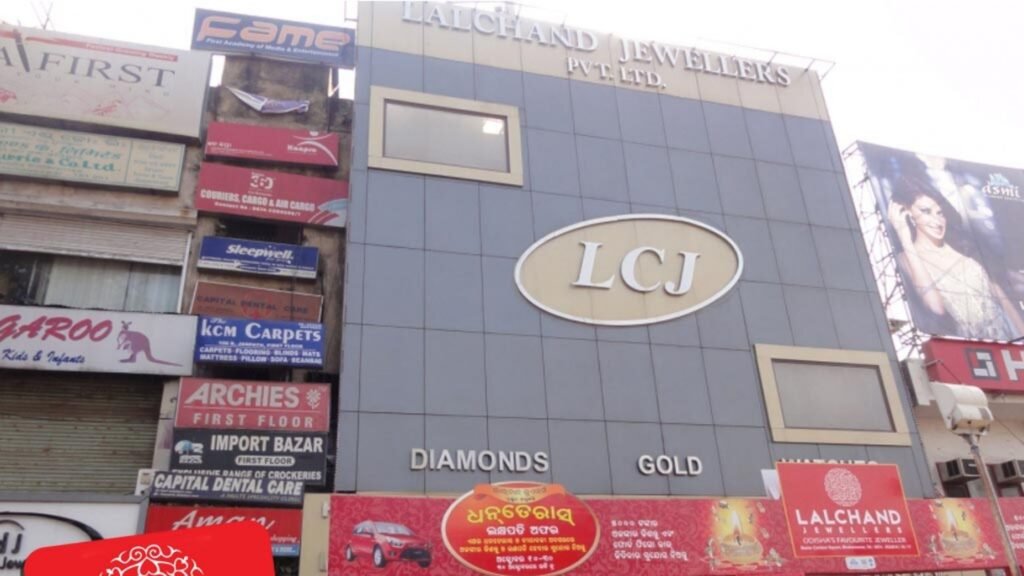 Lalchand jewellers at market building