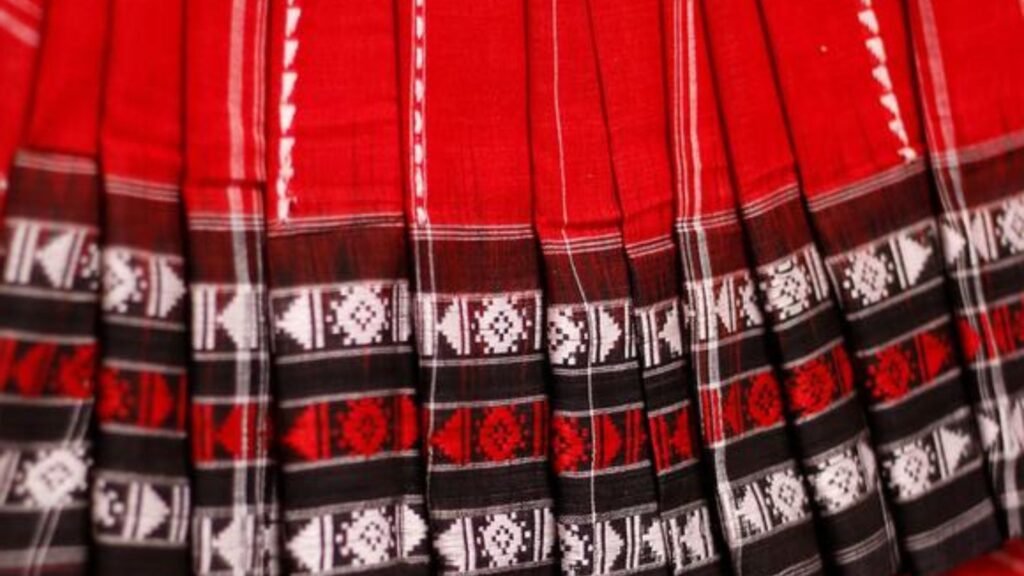 habaspuri traditional saree of kalahandi