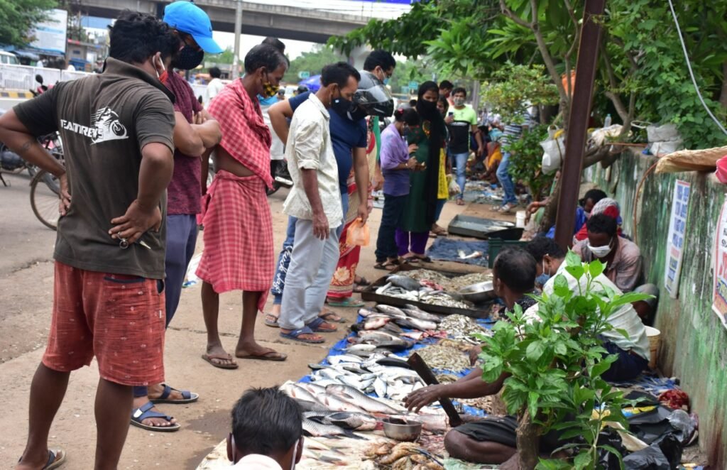 rasulgarh fish market