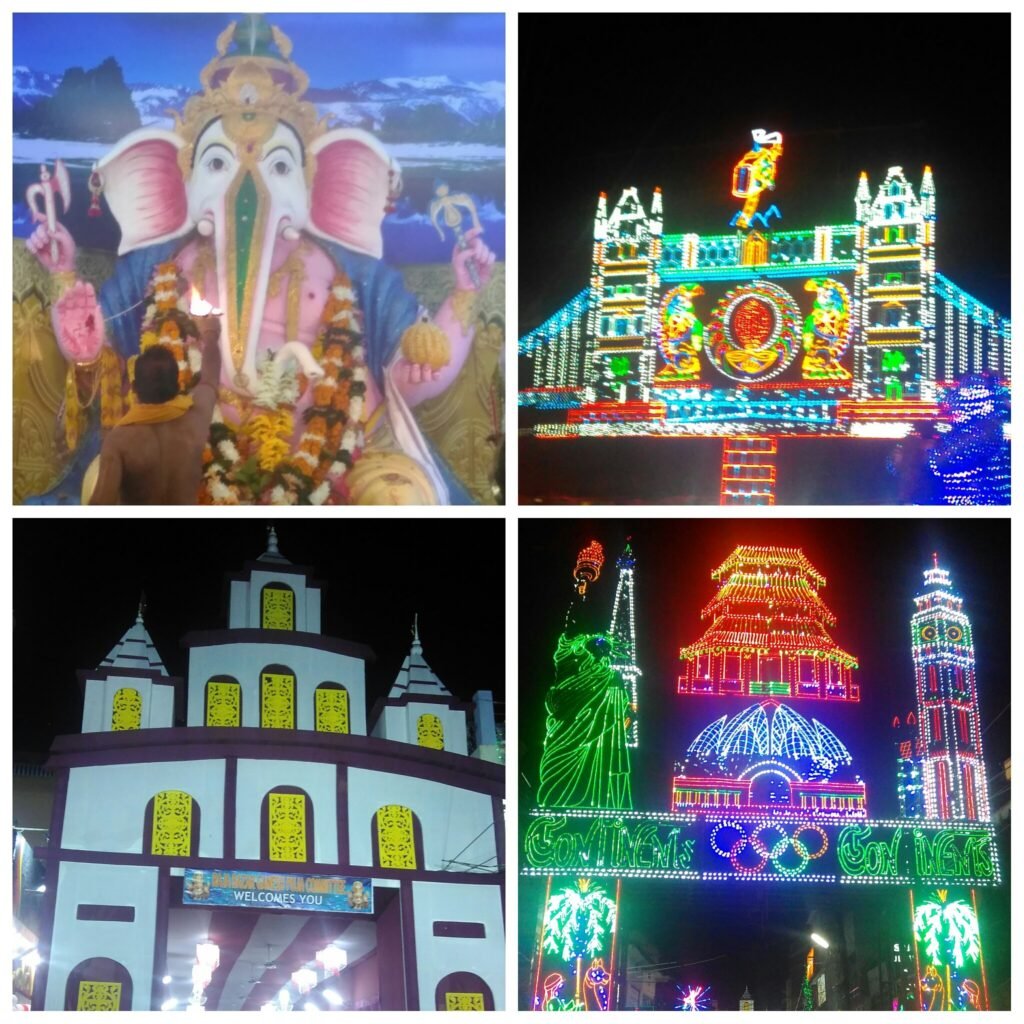 Jatni Ganesh Puja, Rajabazar Pendal, Famous In Jatni