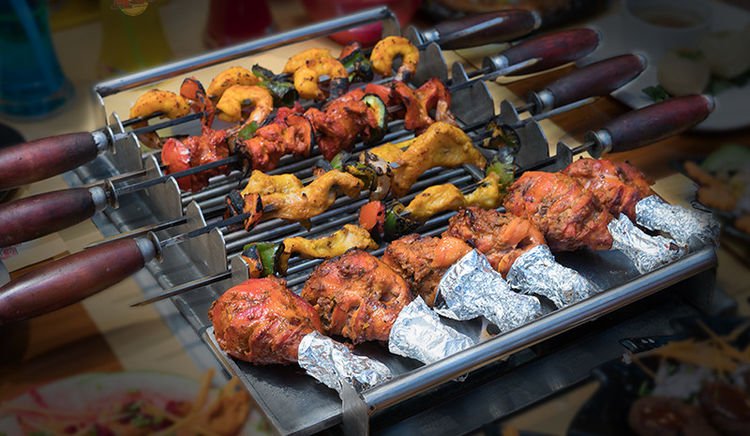 tandoor grill-Barbeque Nation