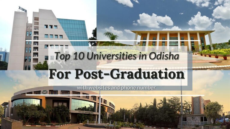 Top  10  Universities  In  Odisha  (For Post – Graduation)