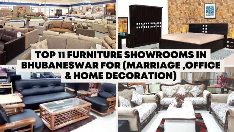 Top 11 Furniture Showrooms in Bhubaneswar for (Marriage ,Office & Home Decoration)
