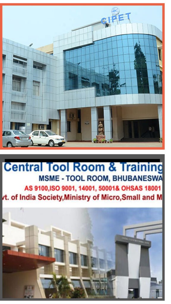 The top photo is of CIPET and the down photo is of CTTC training Institute