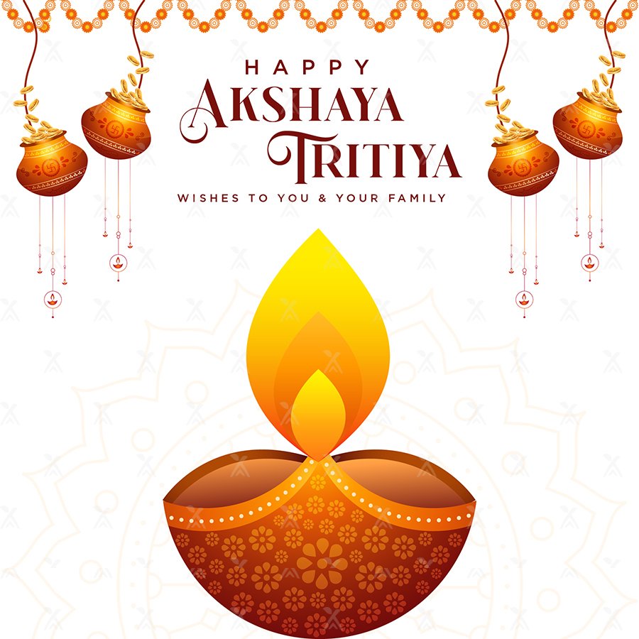 Wishes image of Akshaya Tritiya.