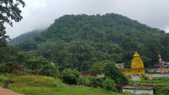Gandhamardan hills in between popular temple,which are situated in Balangir and Bargarh District.