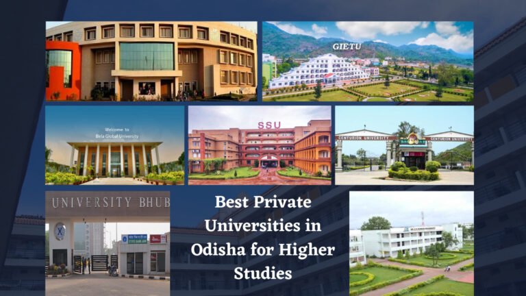 Best Private Universities in Odisha for Higher Studies