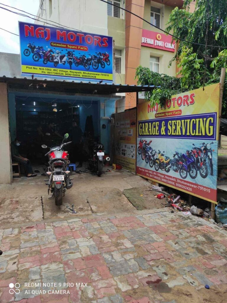 NAJ motors used bike showroom