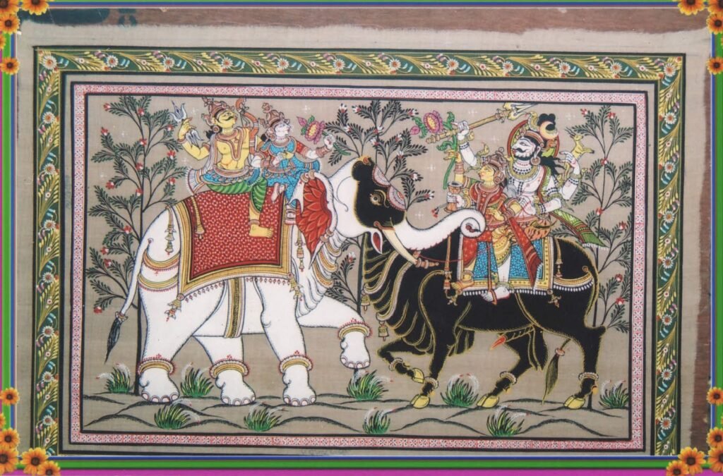 Tassar Painting