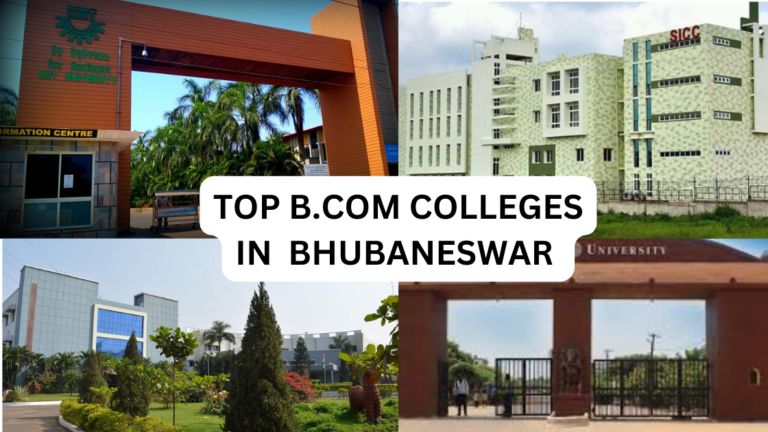Ranking the Best B.Com Colleges in Bhubaneswar