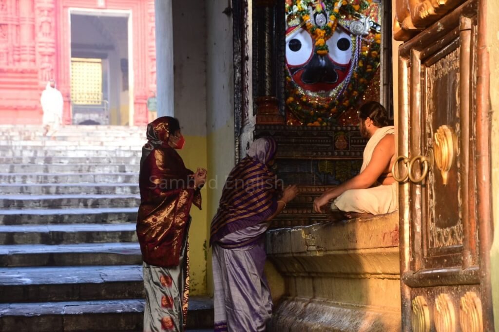 lord jagannath inside temple