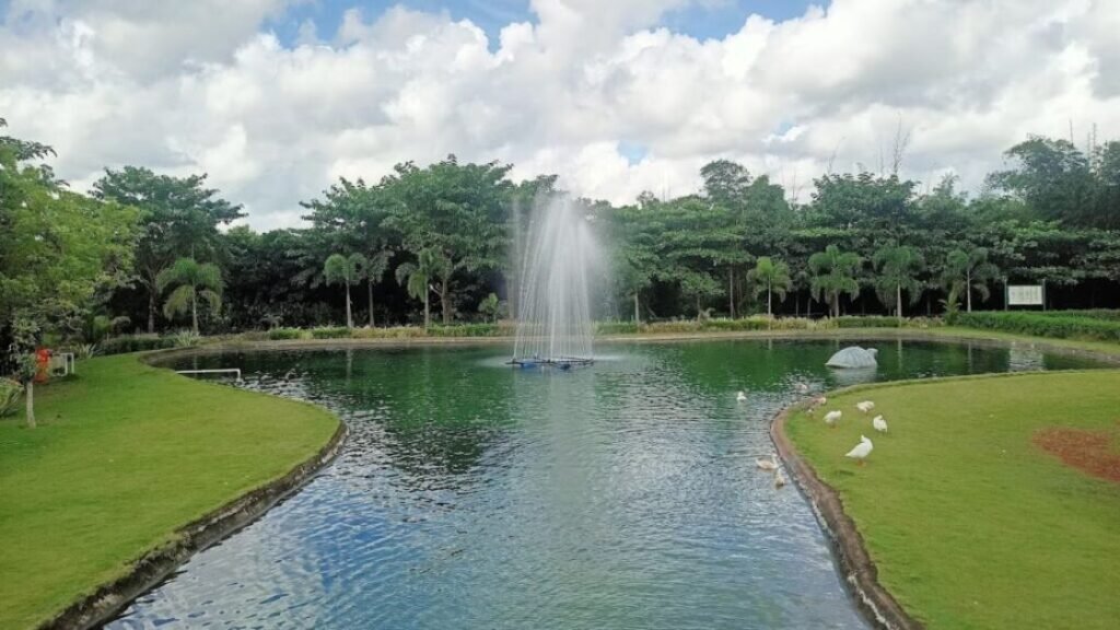 Jayadev Vatika fountain view