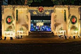 Wedding venue front gate