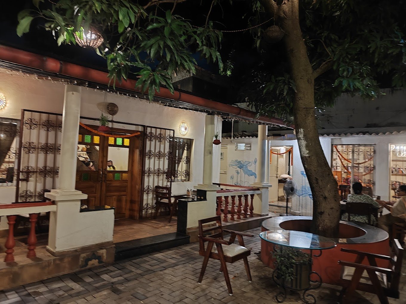 Old Town Café's dinning area