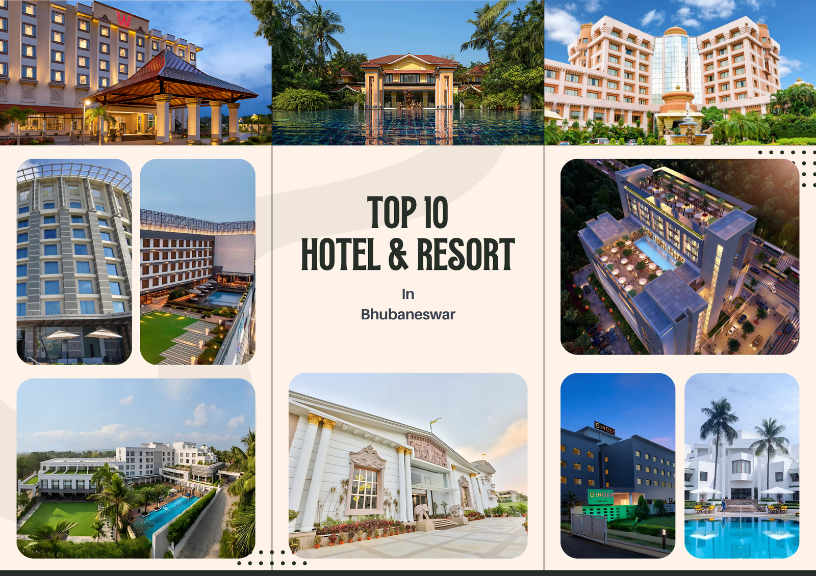 Top 10 Hotels & Resorts in Bhubaneswar