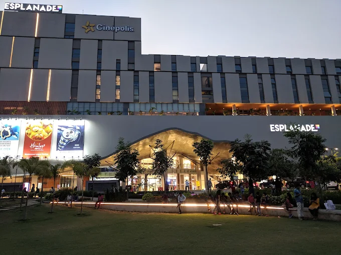 front view of esplanade bhubaneswar