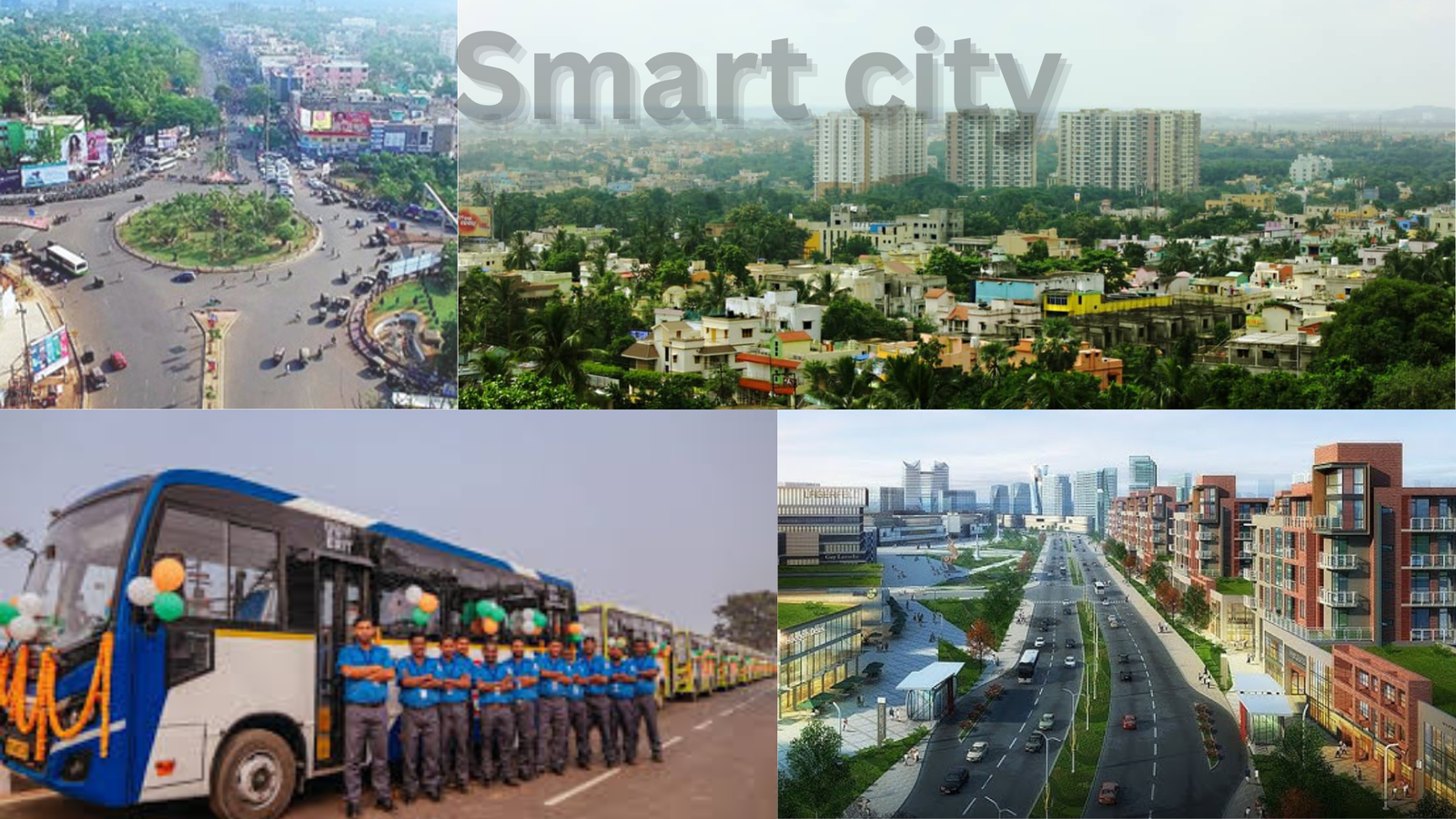urban development in bhubaneswar including smart transport , flyovers , and residential zones 