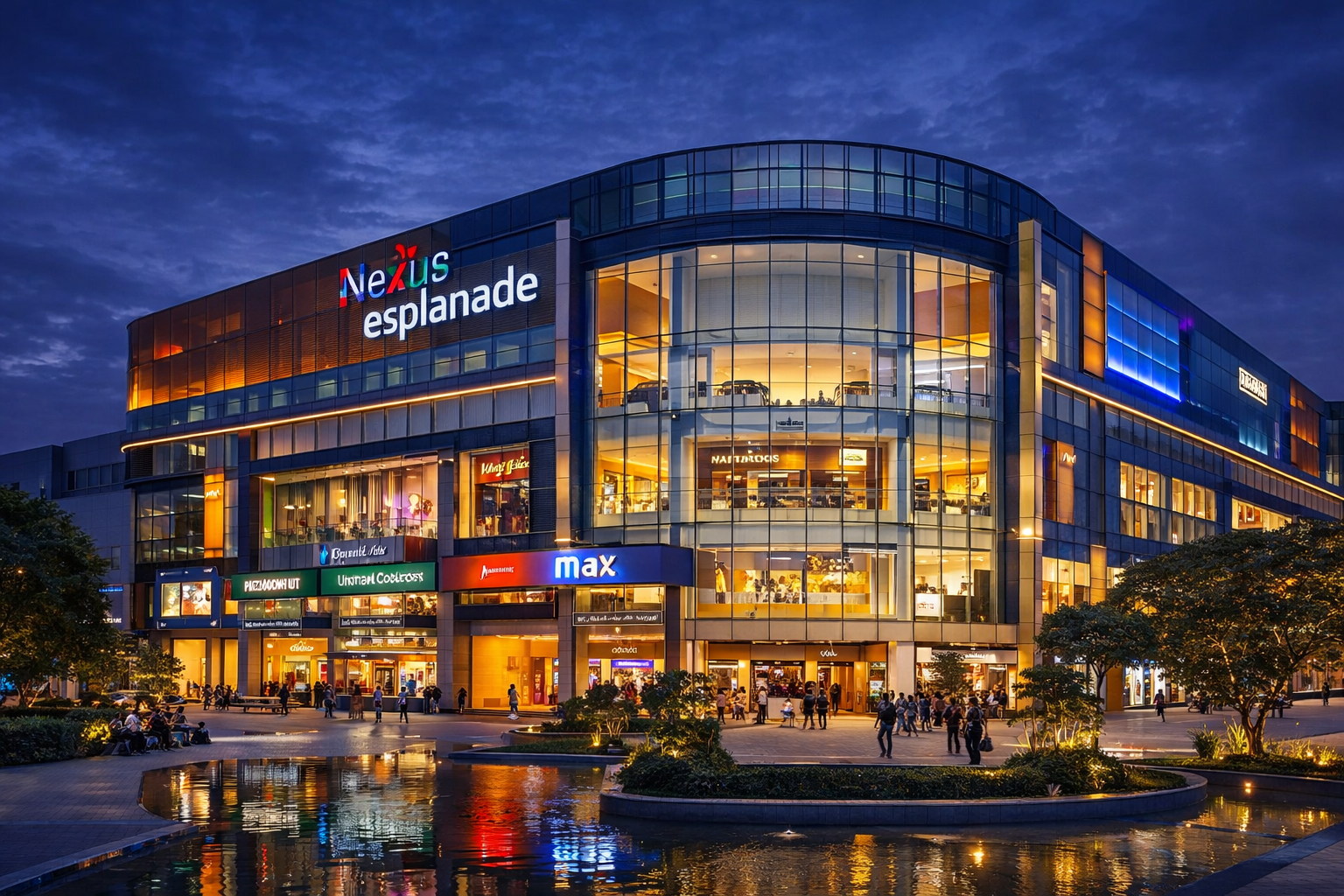 Nexus Esplanade Mall in Bhubaneswar for shopping
