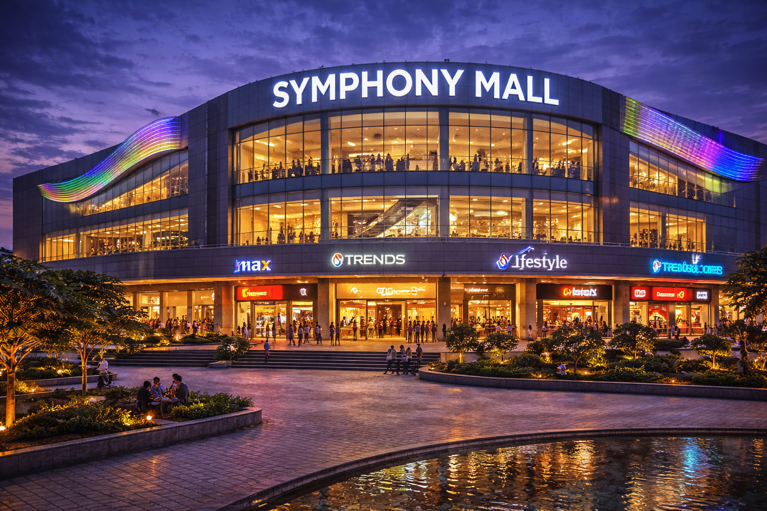 Symphony Mall Bhubaneswar exterior view