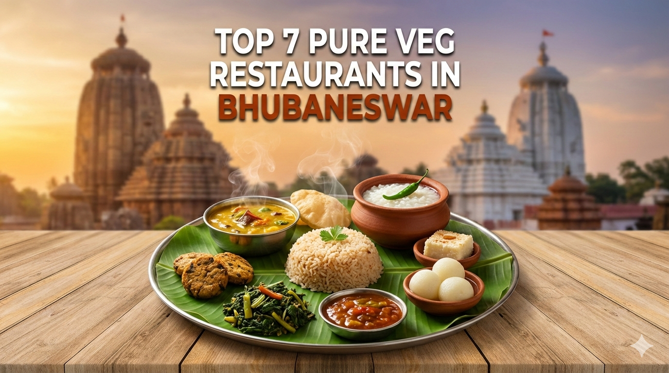 Top 7 Must Try Pure Veg Restaurants In Bhubaneswar