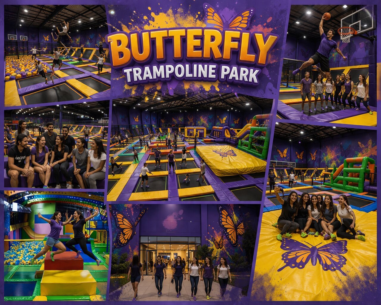 Butterfly Trampoline Park Bhubaneswar