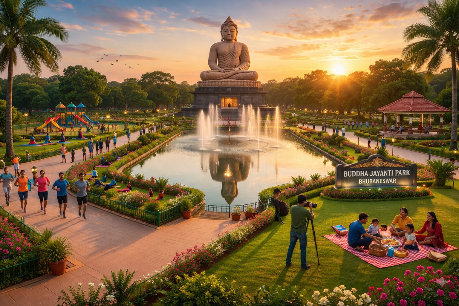 Buddha Jayanti Park Bhubaneswar