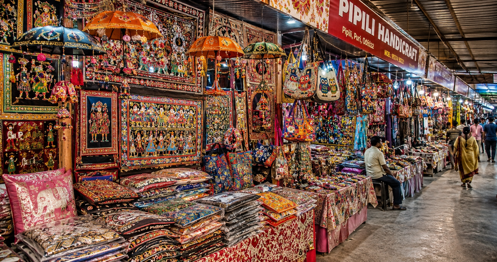 Pipili Handicraft Market