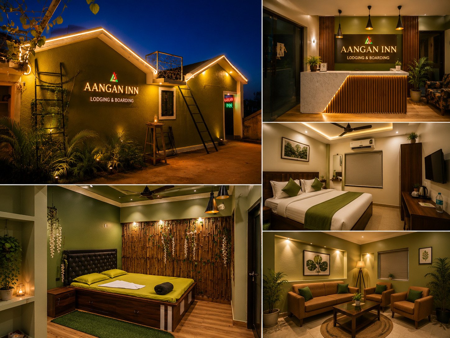 Pravuprasad homestay wall mounted bamboo Bliss, Bhubaneswar