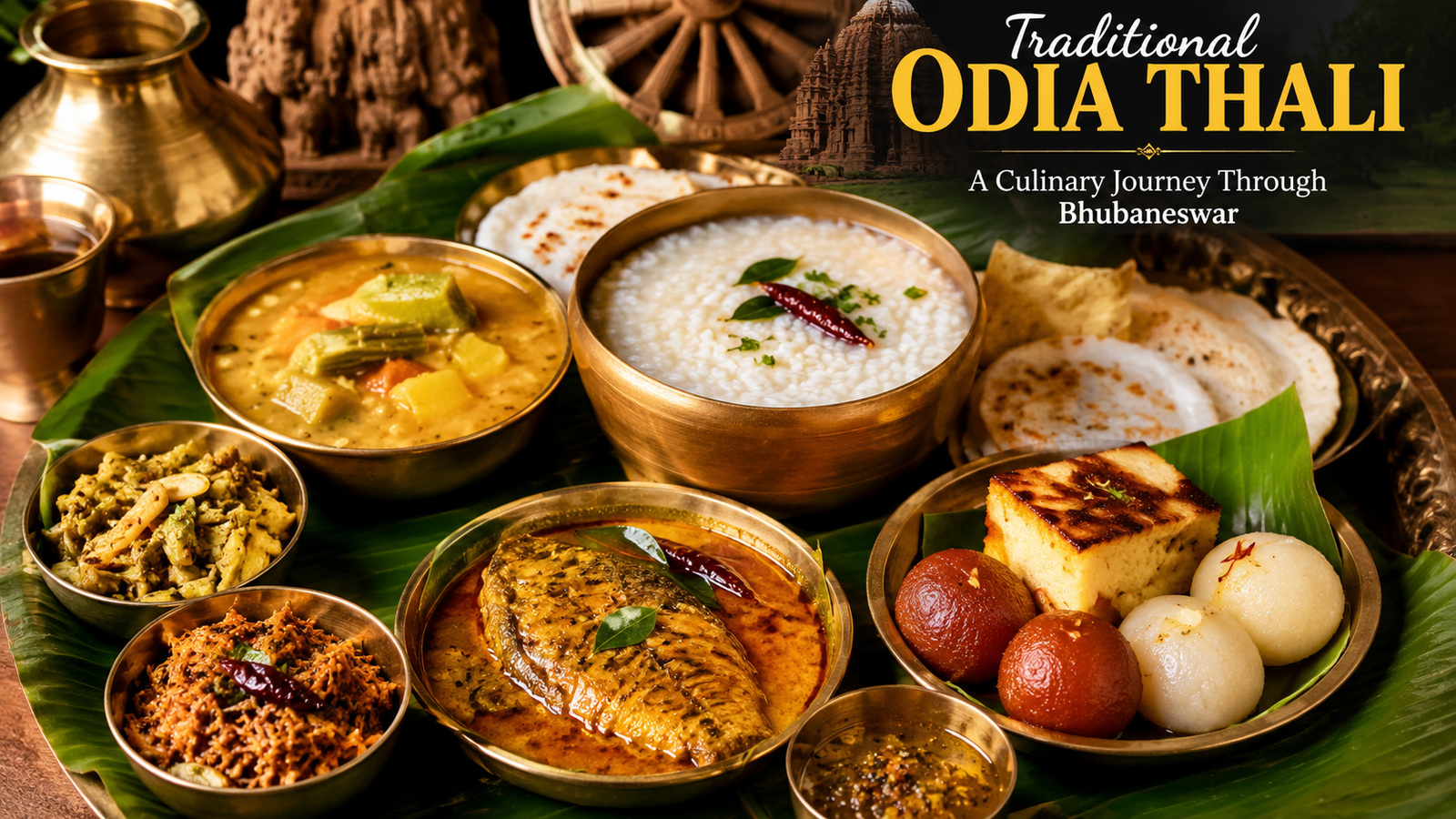 traditional odia thali
