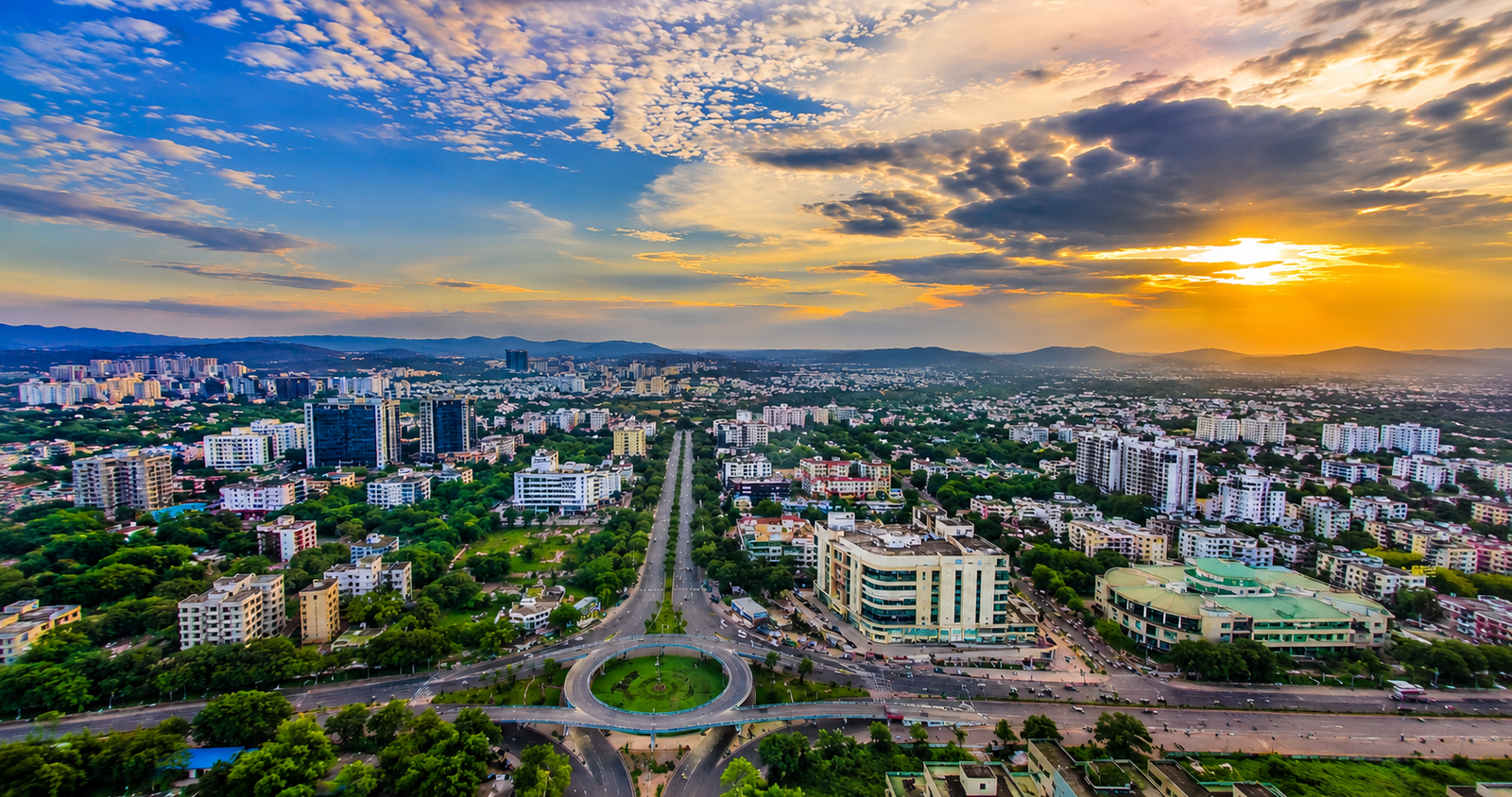 sky view bbsr pic