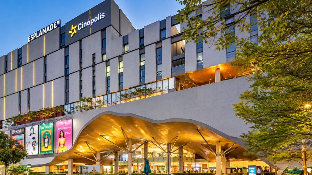 Esplanade in Bhubaneswar, showcasing its modern exterior