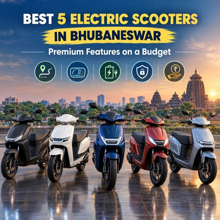 Best 5 Electric Scooters in Bhubaneswar: Premium Features on a Budget
